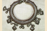 Afghan Silver Bracelet with Dangles