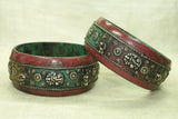New Lacquer Ganeha Bracelet from India
