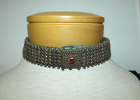 Vintage 1920s Silver Choker from Afghanistan