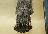Antique Silver Tassel Earrings from Afghanistan