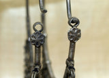 Antique Silver Earrings from India