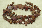 Natural Ruby Crystal Beads
