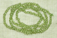 Lovely tiny 2mm Peridot Gemstone beads