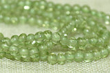 Lovely tiny 2mm Peridot Gemstone beads