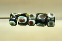 Vintage Glass Eye Bead, Java