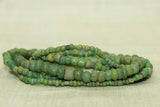 Long Strand of Ancient Green Tradewind Beads