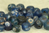 Roman Eye Beads, blue Glass