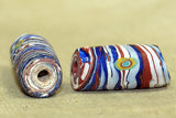 Wild and Chunky Millefiore Glass Bead