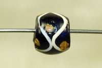 Cobalt Blue Venetian Bead with Eyes