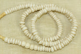 Dutch Antique White Beads from the 1800s