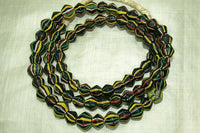 Graduated Strand of Black King Beads