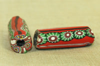 Colorful Venetian Millefiori Glass Bead