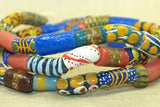 Recycled Glass Sand Beads from Ghana