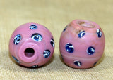 Antique Venetian Pink Eye Bead