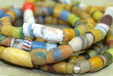 Large Strand of Ghana Glass Sand Beads