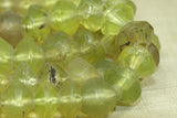 Greasy-Green Vaseline Beads
