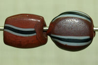 Unusual Antique Small Tabular Beads