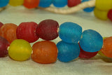 New Ghana Multi-Color Glass Beads