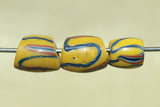 Yellow Venetian Bead from the 1900s