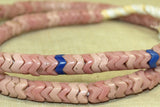 Opaque Pink Snake-Beads