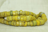 Small Yellow Hebron Beads