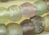 Antique Clear and Purple Dogon Beads from the 1700s