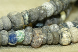 Ancient Roman Dig Beads, Grey