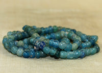 Ancient Cambodian Glass Beads, Aqua Green