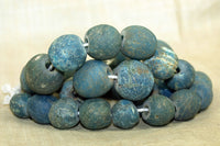 Strand of Rare, ancient Teal Majapahit Beads