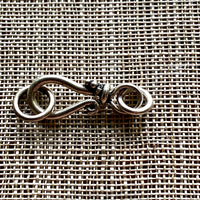 Sterling Hook and Eye, Set of 5