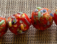 Small Japanese End of Day Beads