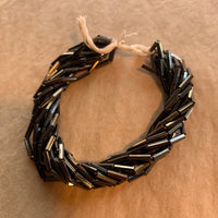 Vintage Czech Bronze Iris Bugles