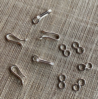 Small Sterling Hook and Eye