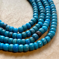 Blue Glass Padre Beads