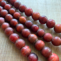 Large Yellow-Heart Beads