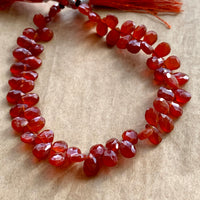 Small Carnelian Briolettes