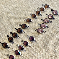 Swarovski Oval Set Links