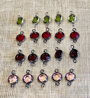 Swarovski 6mm Round Set Links, 20 Pieces