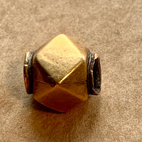 Large 18 Kt Gold Bead from India