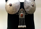 Vintage Early 1900s Silver Breastplate from Afghanistan