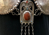Vintage Early 1900s Silver Breastplate from Afghanistan