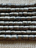 Short German Silver Cylinders, Antique Color, Ethiopia