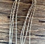Thai Silver Tiny Bamboo Beads