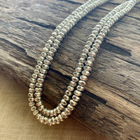 Thai Silver Large Stamped Beads