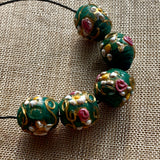 5 Venetian Wedding Cake Beads