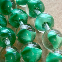 Vintage German Glass Beads, 1960's