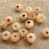 Bow Drilled Quartz Bead, Mali