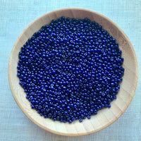 9° Vintage Venetian Cobalt Blue Seed Beads