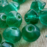 Green Vaseline Beads
