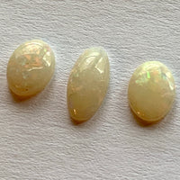 Set of 3 Oval Australian Opal Cabs